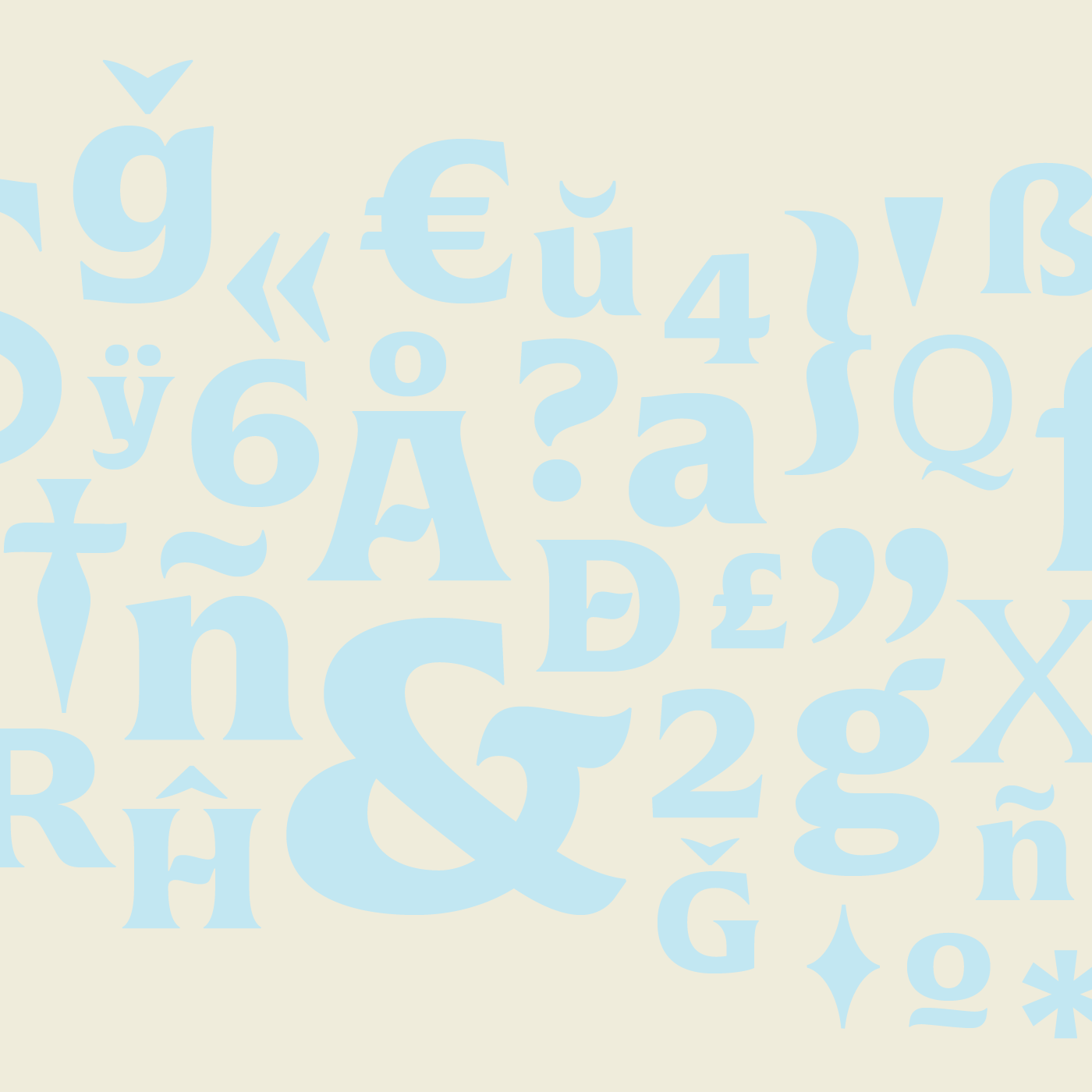 Flying letters