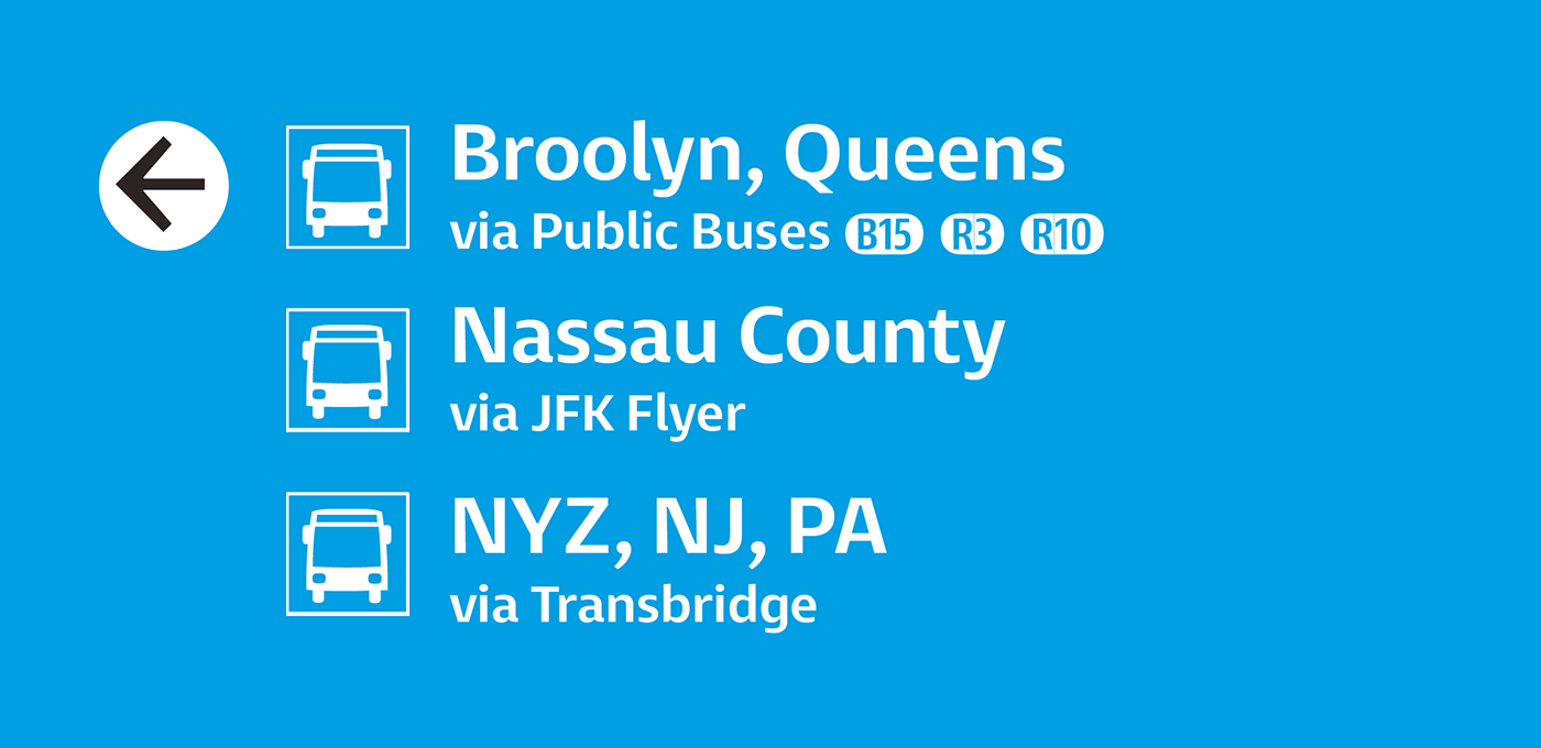 Signage example