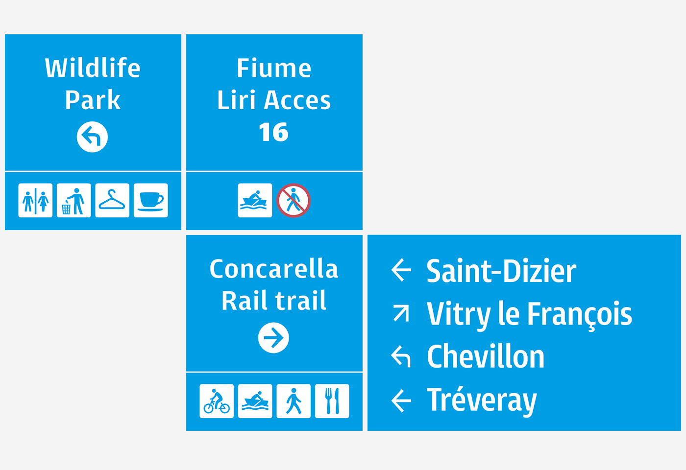Signage examples