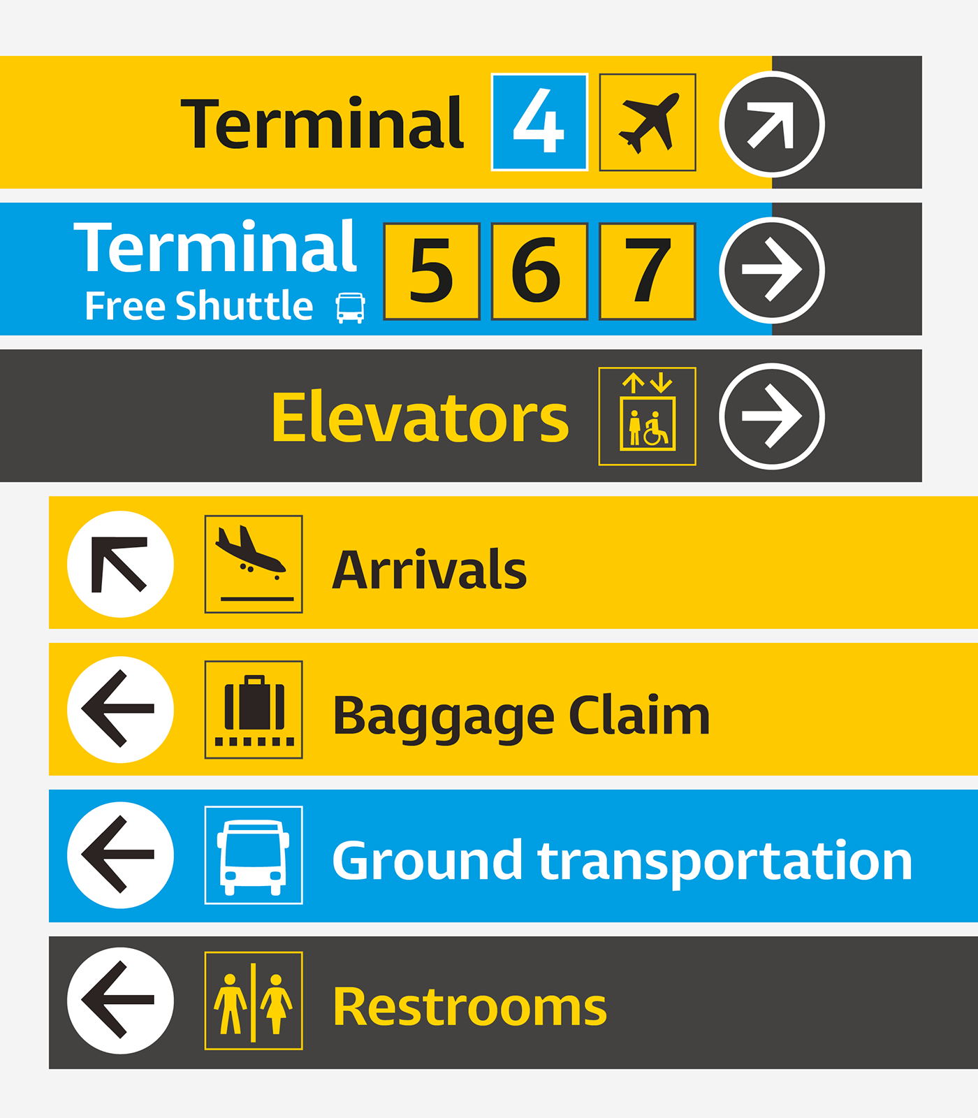 Signage examples
