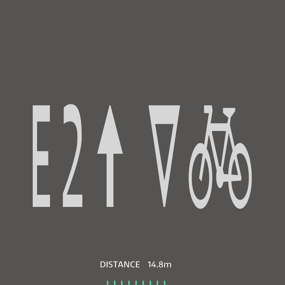 Animation of Entorno Roadmark